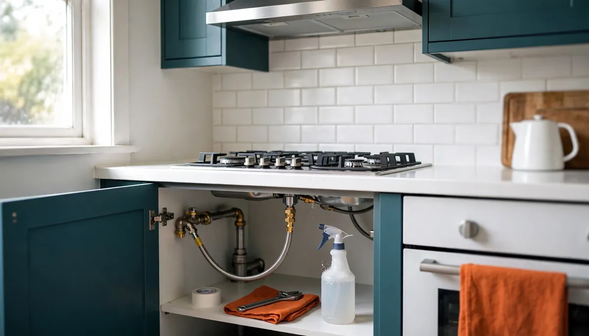 Comment raccorder une plaque de cuisson à l'alimentation en gaz ?